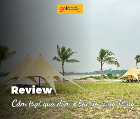 Cắm trại qua đêm ở bãi đá sông Hồng: Trải nghiệm không thể bỏ lỡ!